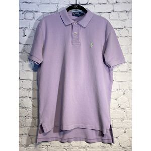 Polo by Ralph Lauren Men's Short Sleeve Polo Shirt Size M Lavender